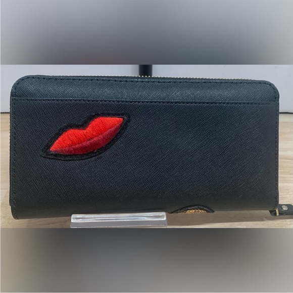 Kate Spade wallet story book sequin meow leopard nwot incl dust bag - Picture 7 of 7